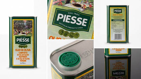 Vijf packshots met close-ups van etiket en dop, gegenereerd met Nano Banana 2 in 4K